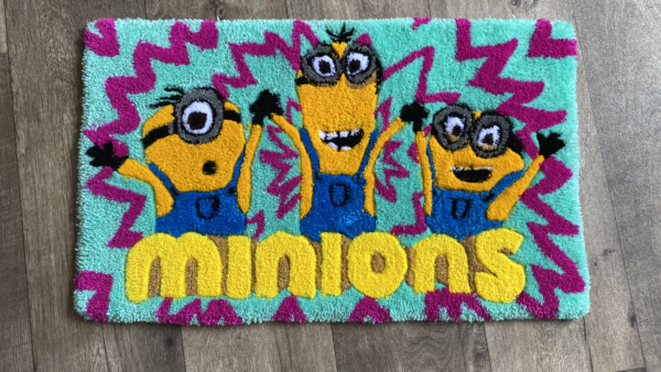 Minions Handmade Tufted Area/entry Rug - Image 2