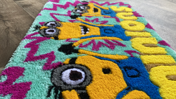 Minions Handmade Tufted Area/entry Rug - Image 5