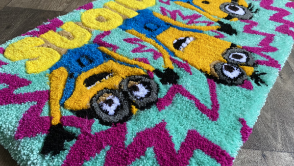 Minions Handmade Tufted Area/entry Rug - Image 6