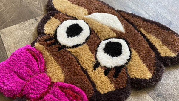 Mrs Happy Poo Emoji Area Rug - Image 3