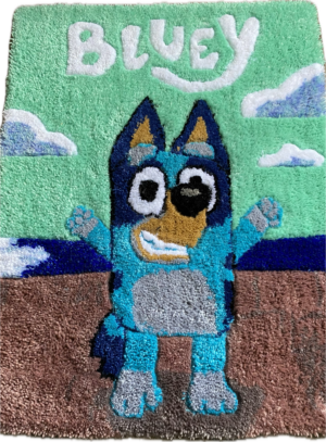 Bluey Handmade Tufted Rug