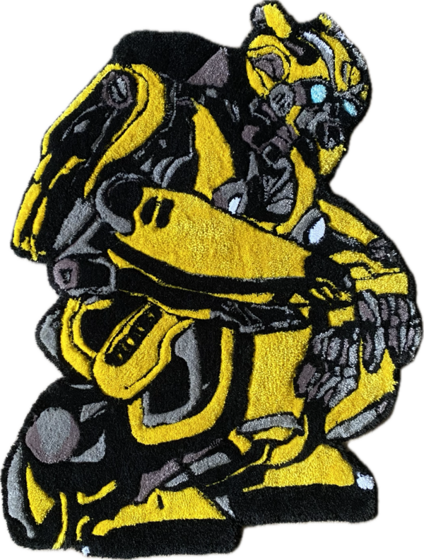 Yellow Transformer Area Rug