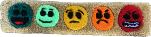 Emoji Chart Handmade Bar Rug