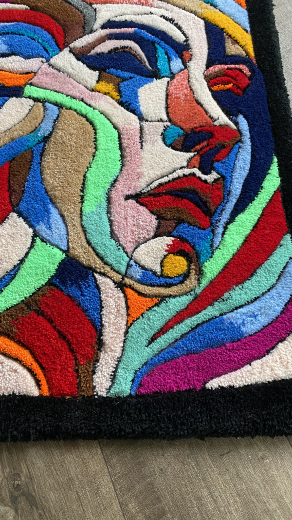 Two Faced Abstract Area Rug - Image 3