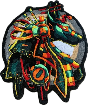 Anubis Egyptian God Area Rug