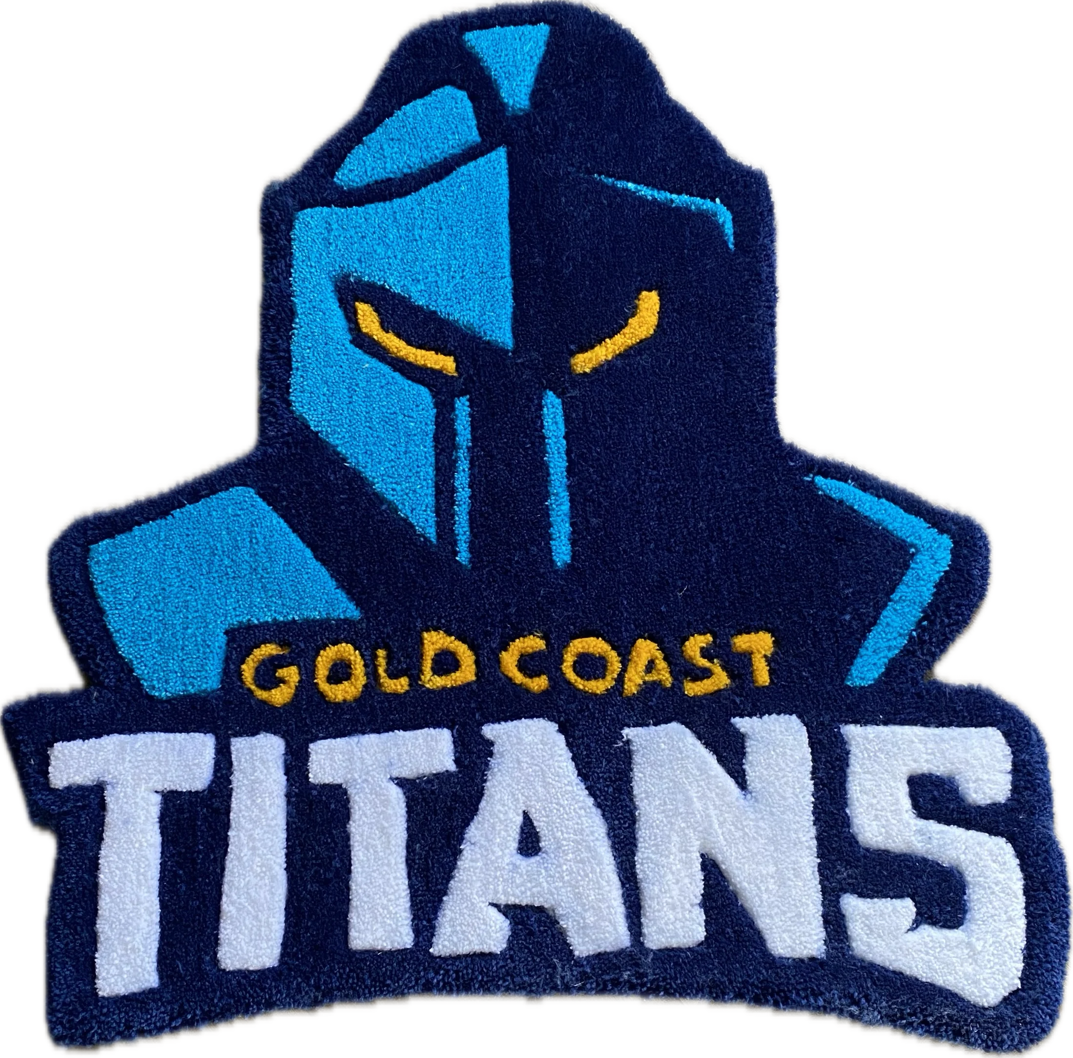 gold coast titans Area Rug