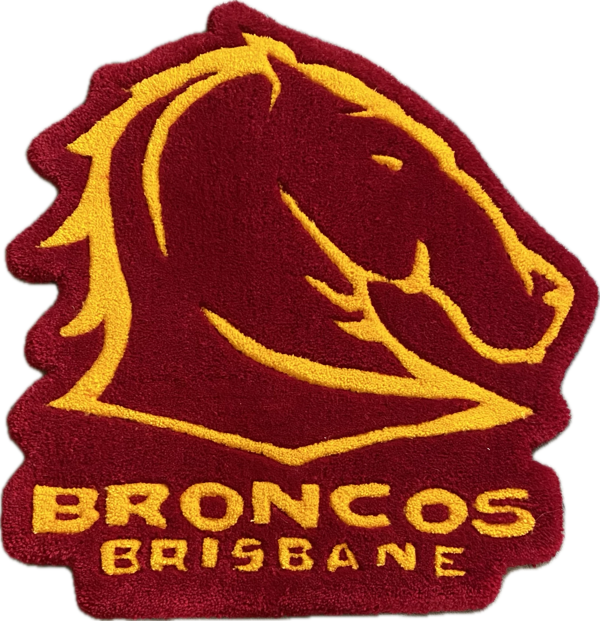Brisbane Broncos NRL Area Rug