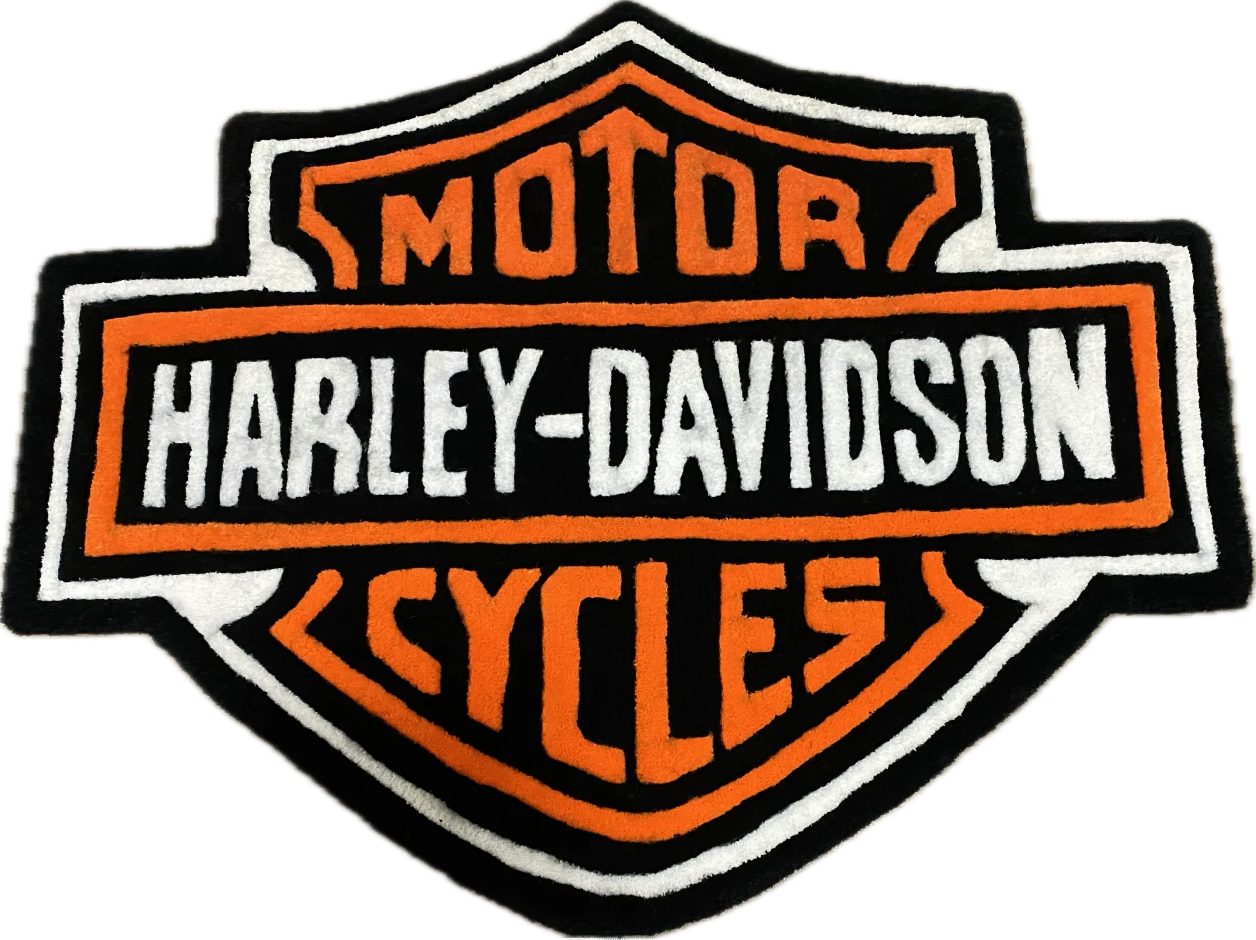 Harley Davison Logo Handmade Area Rug