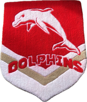 Dolphins NRL Area Rug