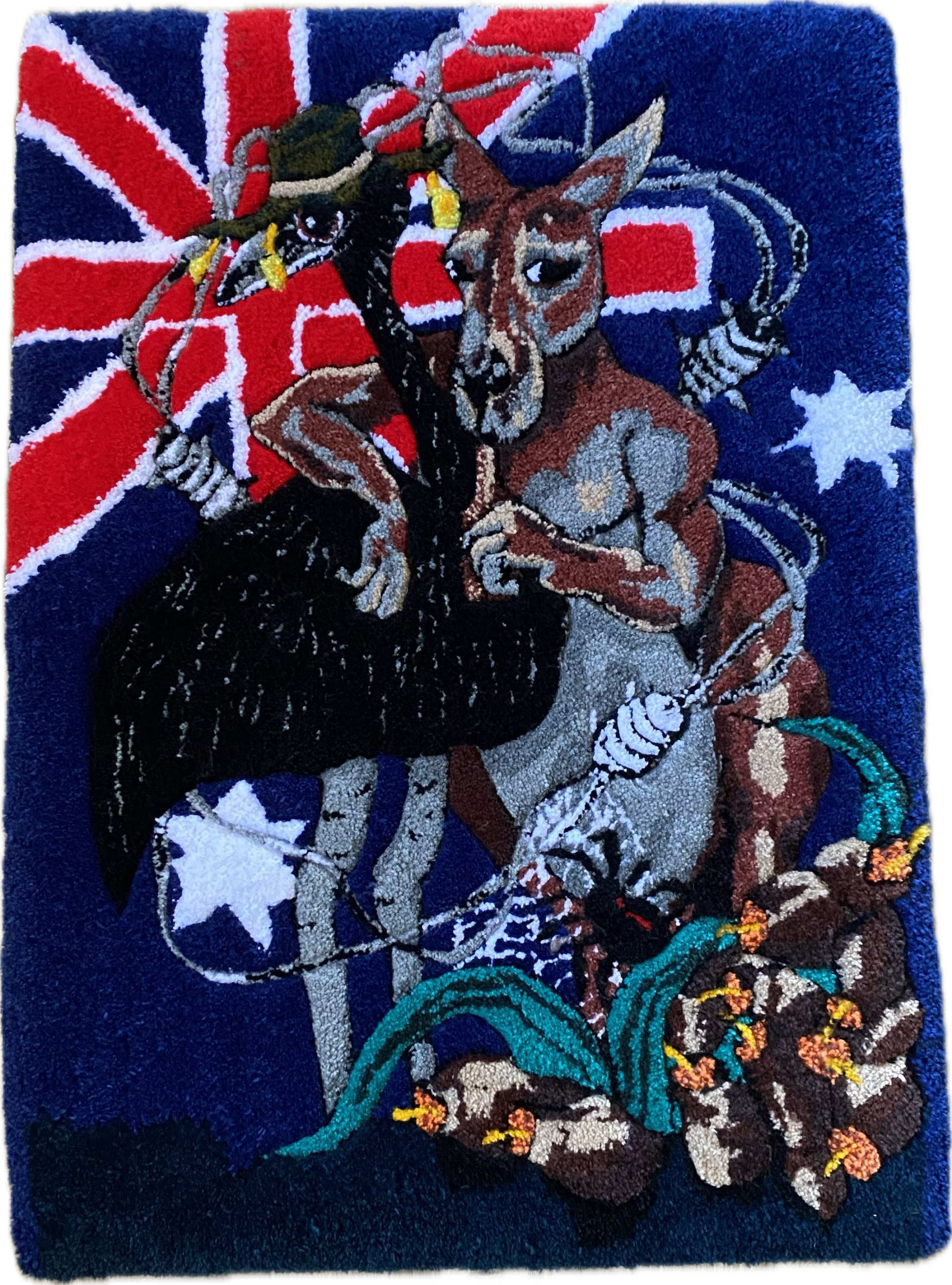 Aussie Day Celebrations Area Rug